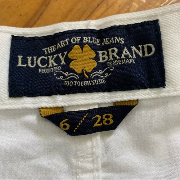 NWT Lucky Brand The Cutoff White Shorts size 28 - Picture 4 of 5